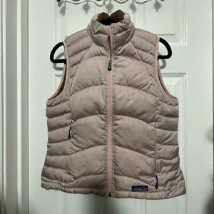 Patagonia blush pink vest